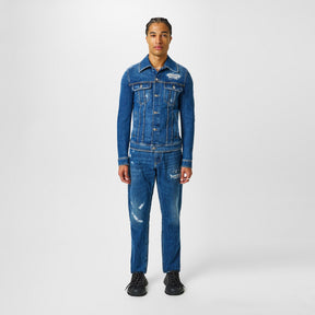 Distressed Denim Jeans