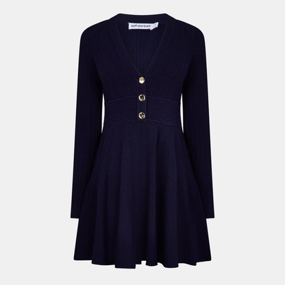Pointelle Mini Dress