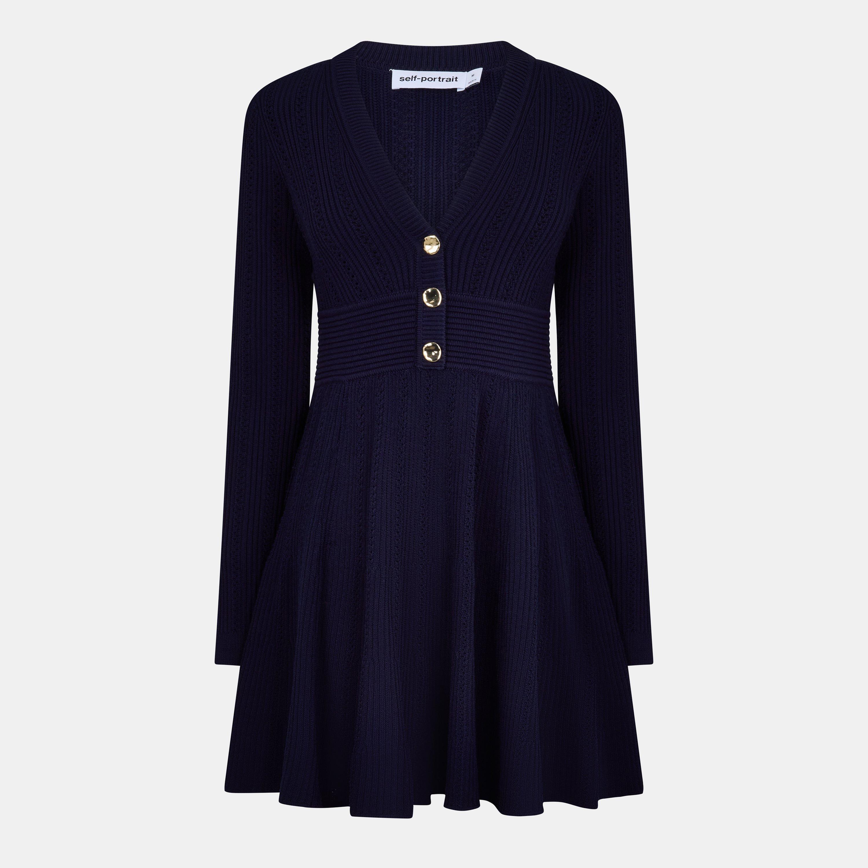 Pointelle Mini Dress