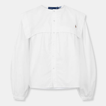Cotton Long Sleeve Plain Shirt