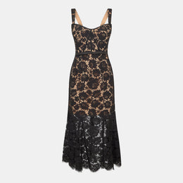 Fine Lace Bodycon Dress