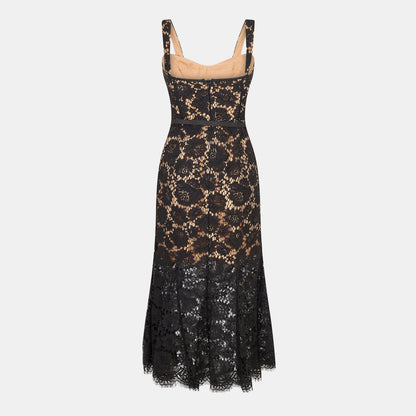 Fine Lace Bodycon Dress