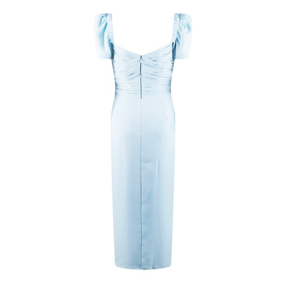 Crepe Midi Dress