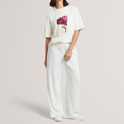Ted Baker Floral Graphic Soft Touch Fitted T-Shirt