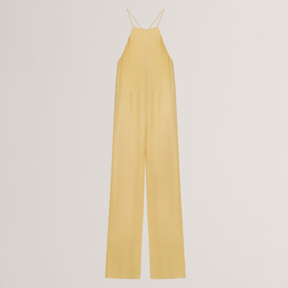 Ted Baker Halter Neck Belted Wide Leg Jumpsuit