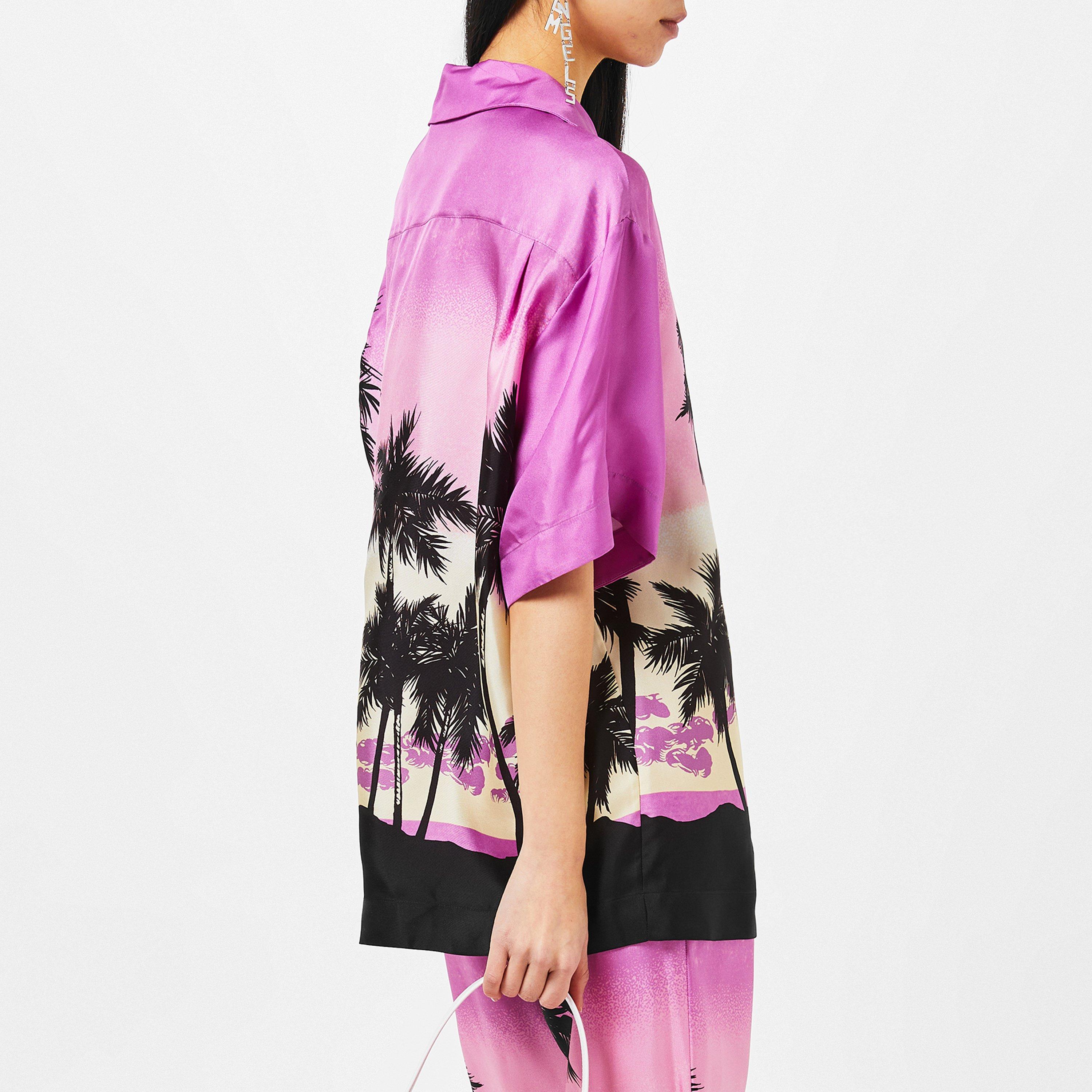 Women's Sunst Bowl Short-Sleeve Patterned Shirt