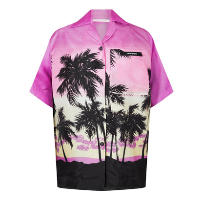 Women's Sunst Bowl Short-Sleeve Patterned Shirt