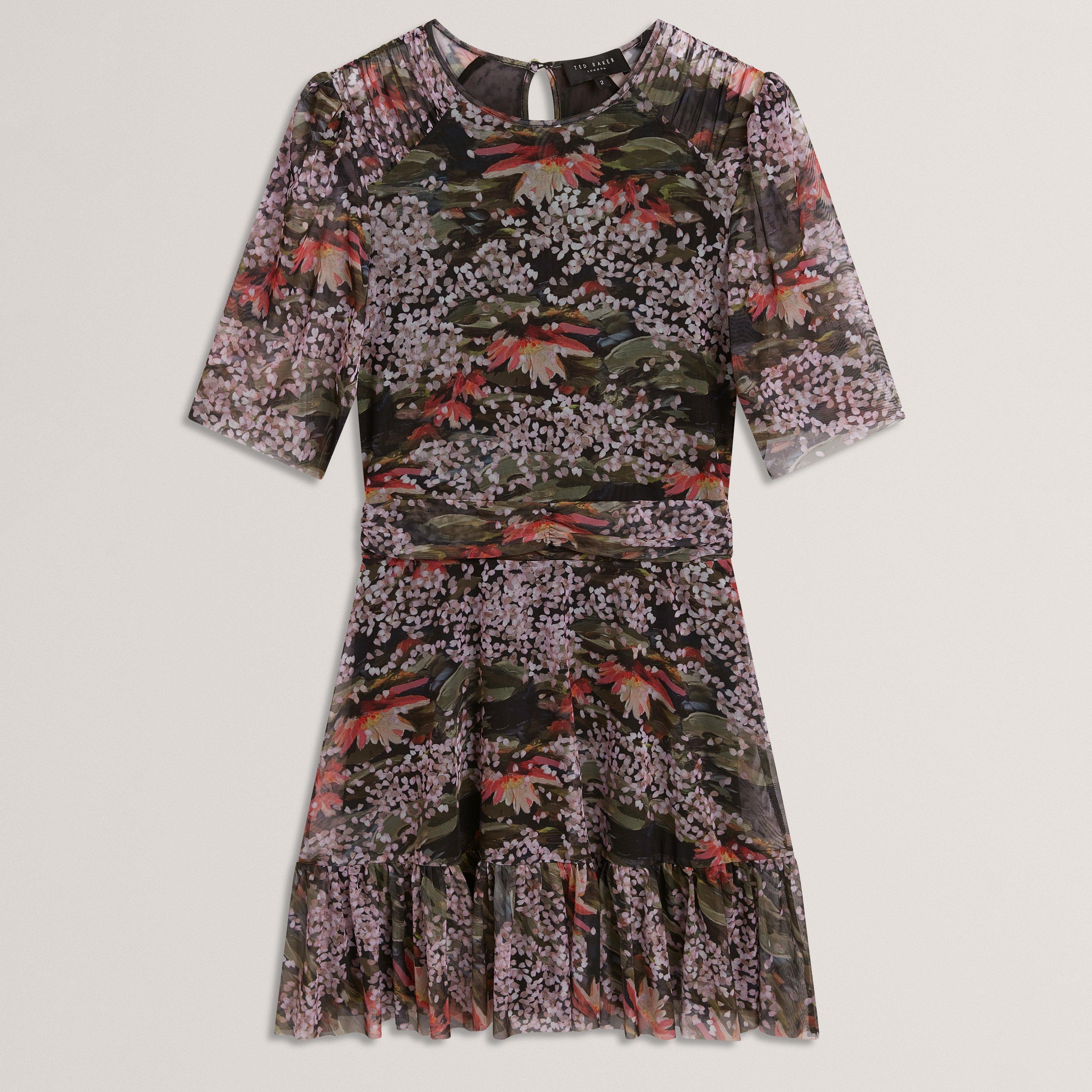 Ted Baker Mesh Midi Dress