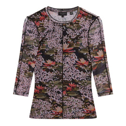 Ted Baker Mesh Print Top