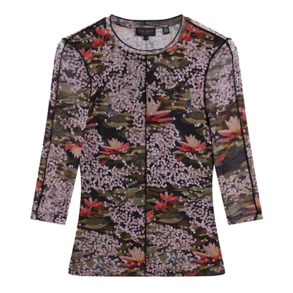 Ted Baker Mesh Print Top