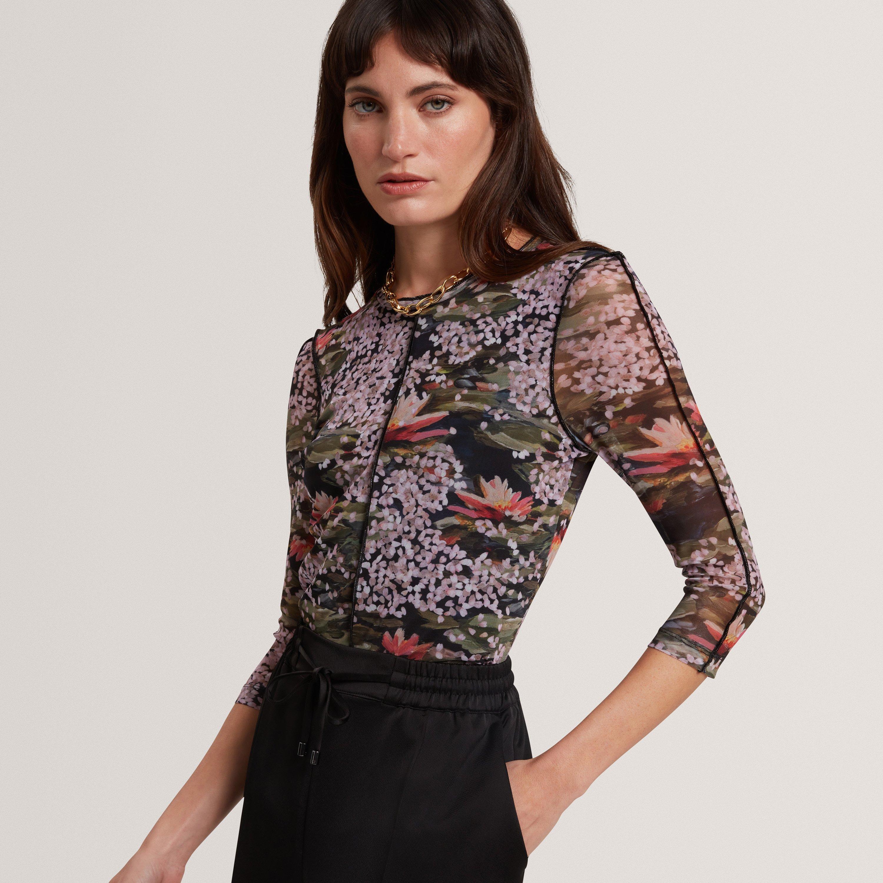 Ted Baker Mesh Print Top