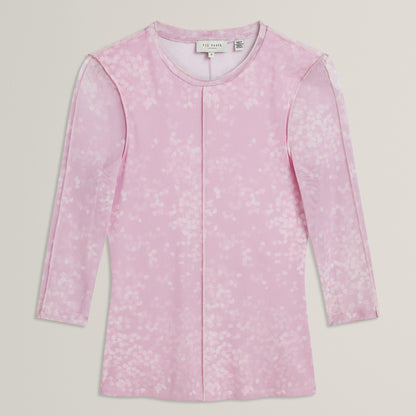 Ted Baker Mesh Print Top
