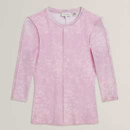 Ted Baker Mesh Print Top