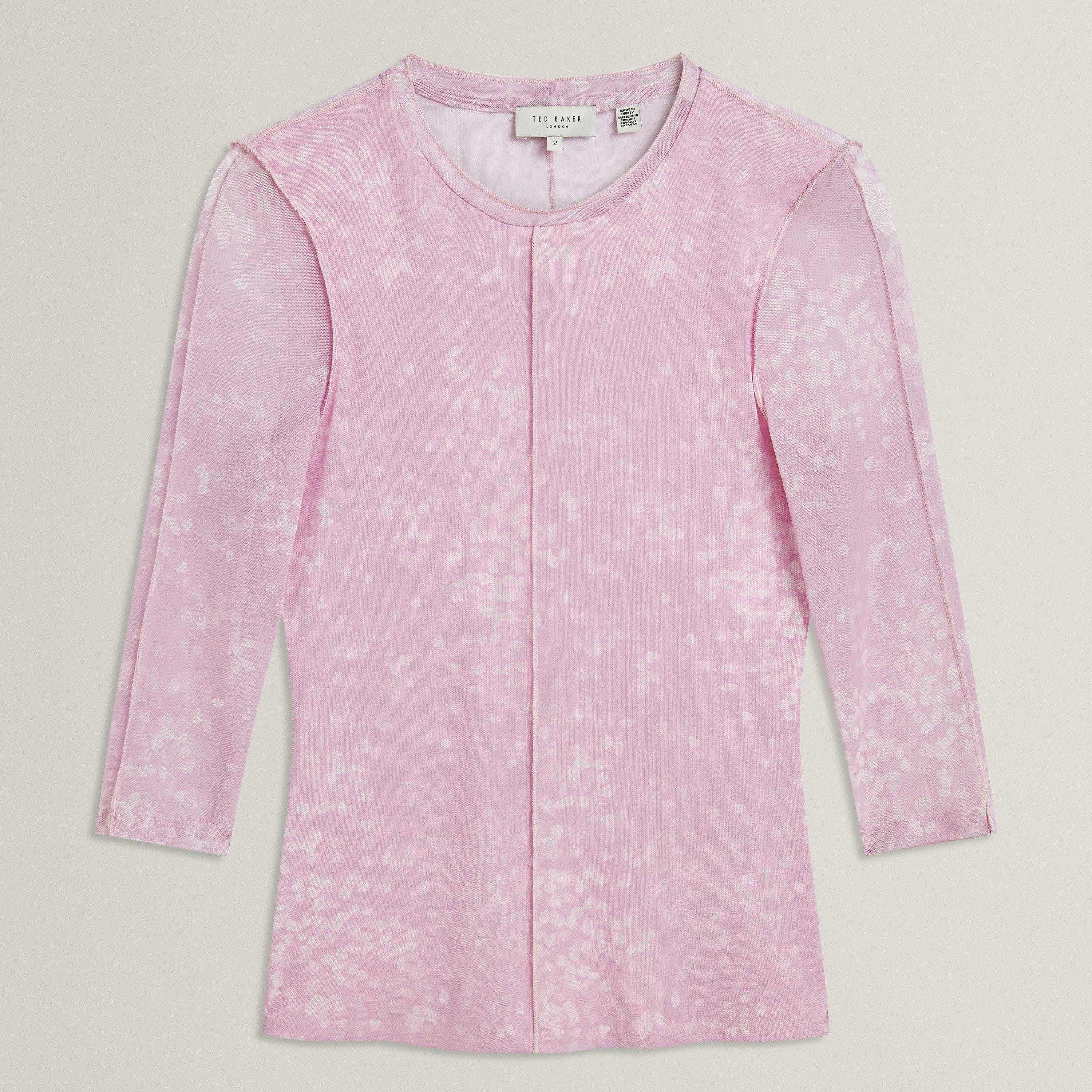 Ted Baker Mesh Print Top