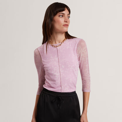 Ted Baker Mesh Print Top