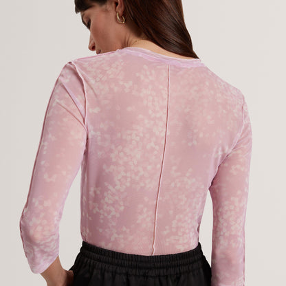 Ted Baker Mesh Print Top