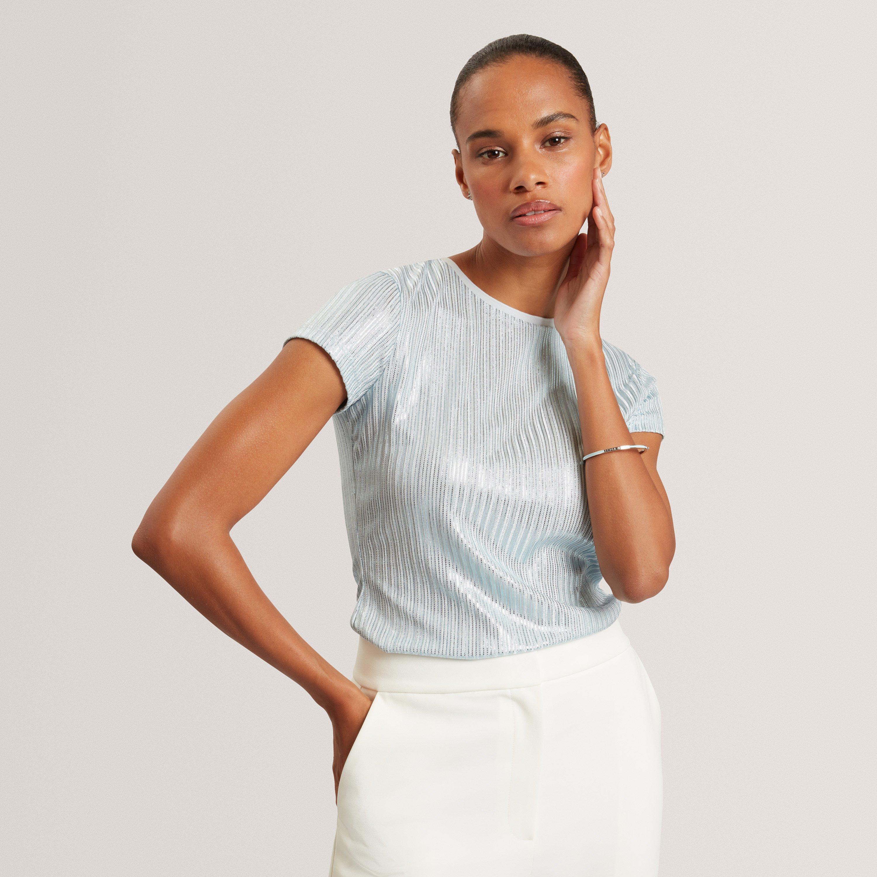 Ted Baker Metallic SS Tee