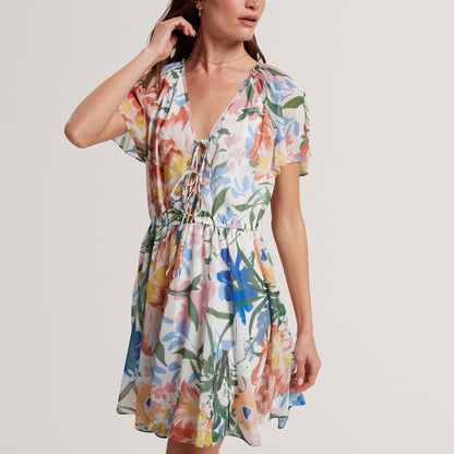 Ted Baker Print Midi Dress
