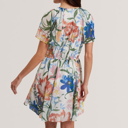 Ted Baker Print Midi Dress