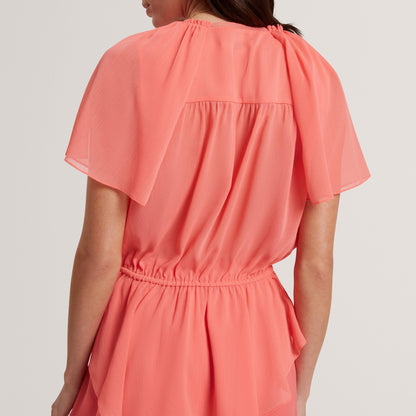 Ted Baker Soft Woven Peplum Top