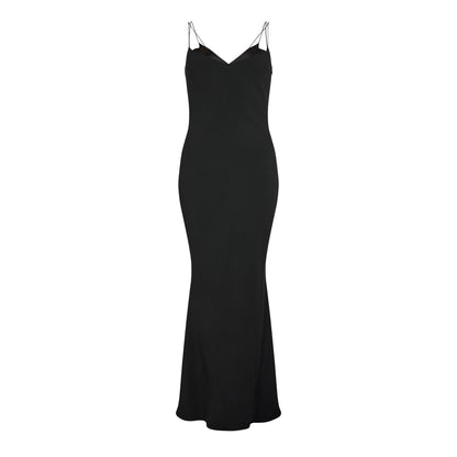 Bias Cocktail Long Maxi Dress