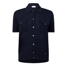 Knitted Short Sleeve Shirt