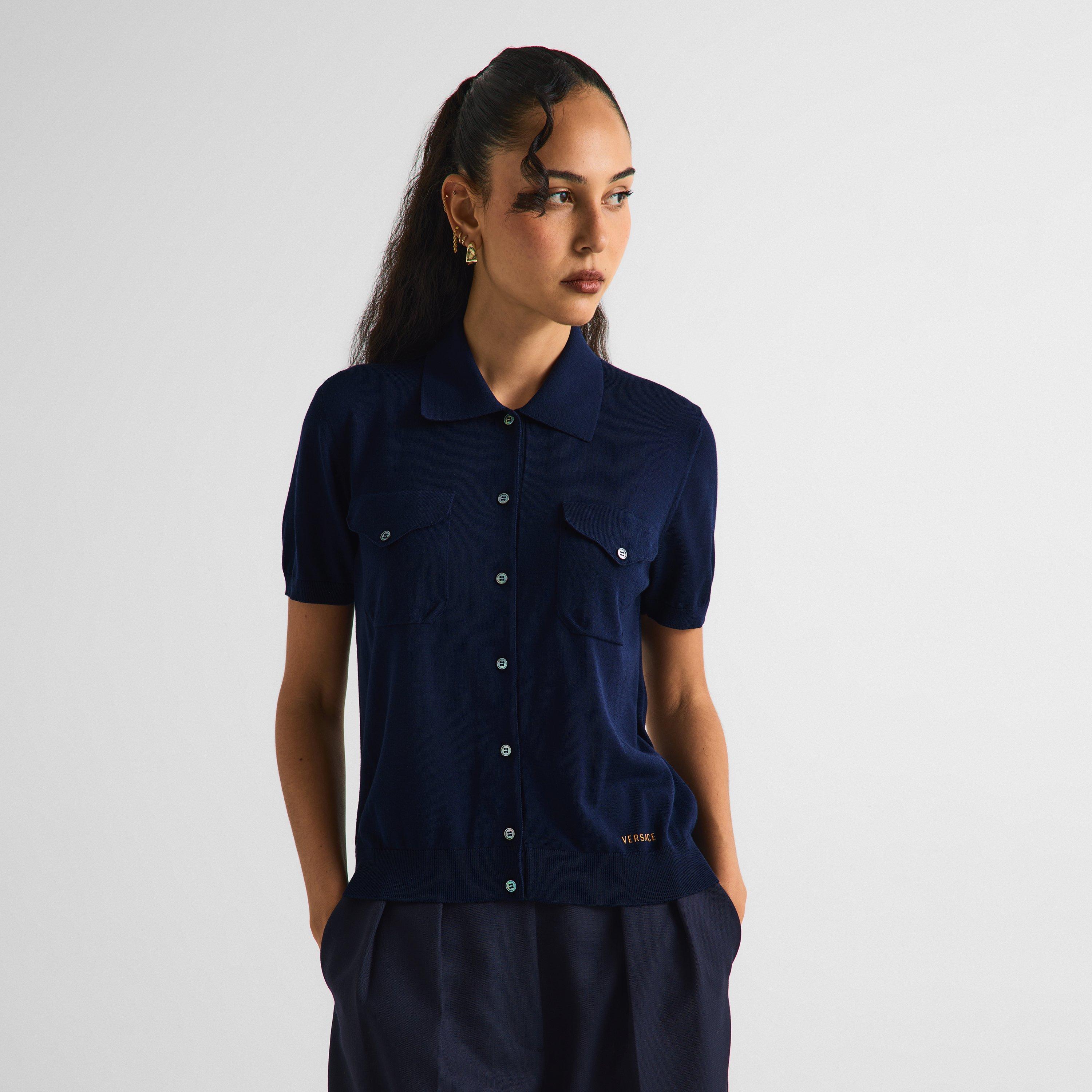 Knitted Short Sleeve Shirt