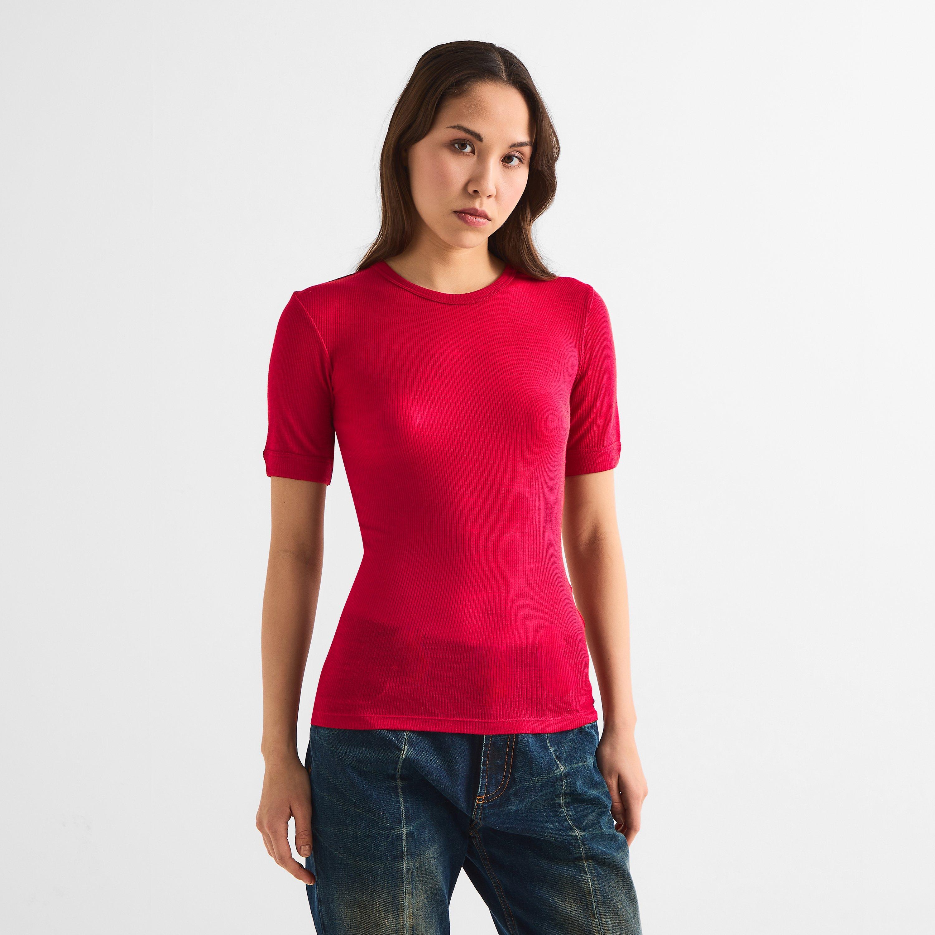 Ribbed Medusa T-Shirt