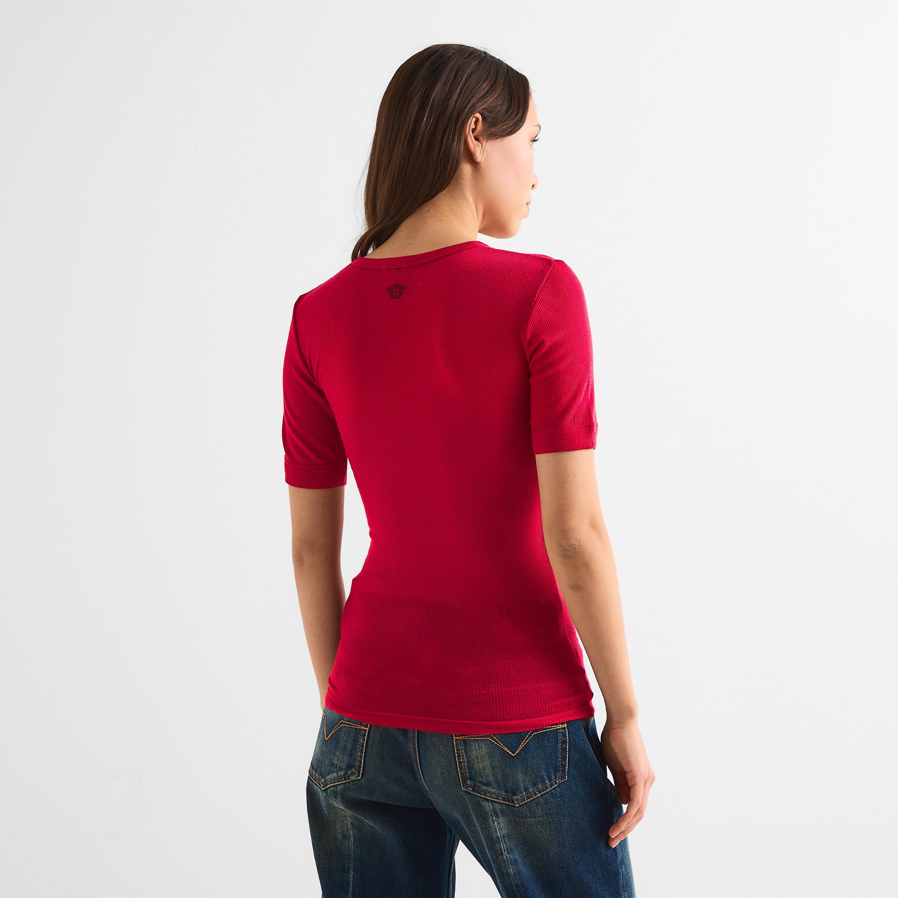 Ribbed Medusa T-Shirt