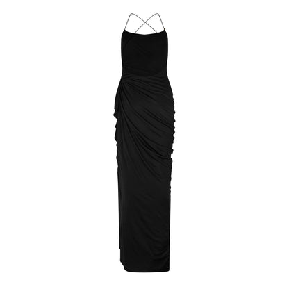 Liquid Jersey Gown Maxi Dress