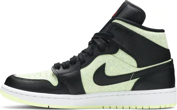 Air Jordan 1 Mid SE 'Black Barely Volt'