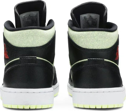 Air Jordan 1 Mid SE 'Black Barely Volt'