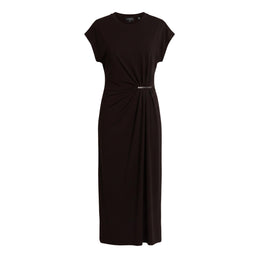 Metal Trim T-Shirt Dress