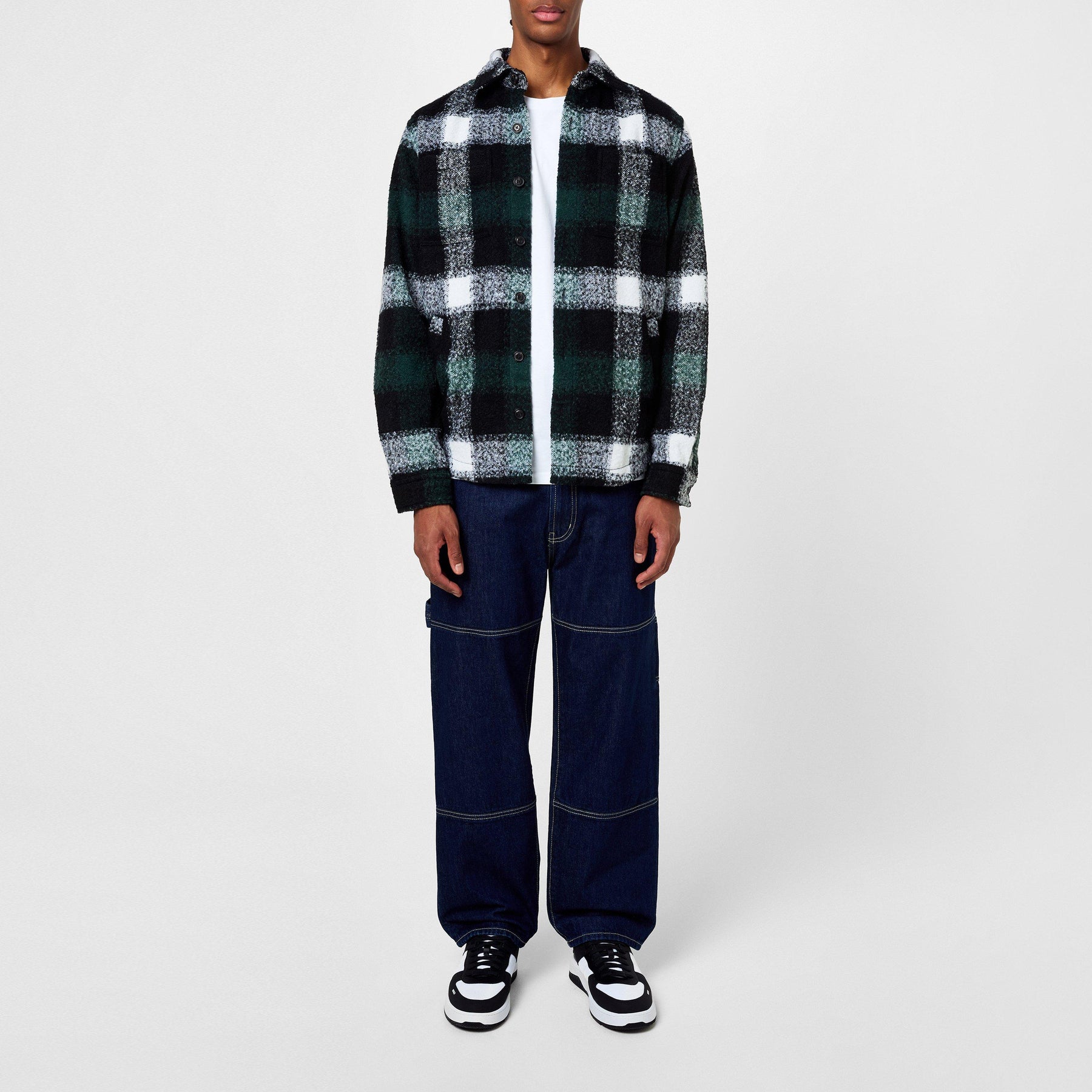 Contrast Stitch Jeans