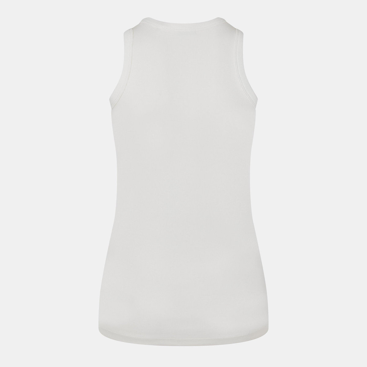 Crystal Logo Ribbed Tank Top