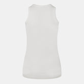 Crystal Logo Ribbed Tank Top