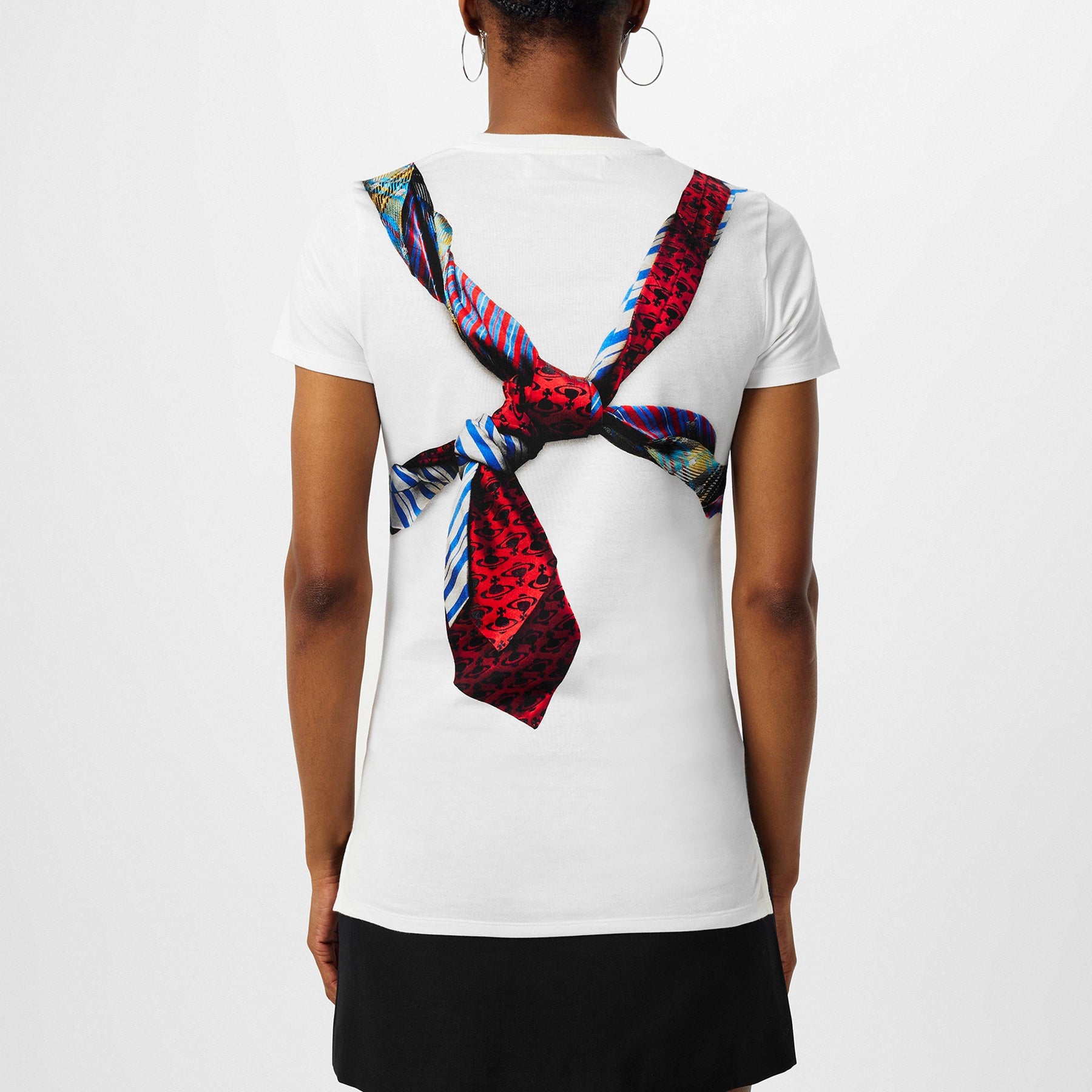 Tie Print T-Shirt
