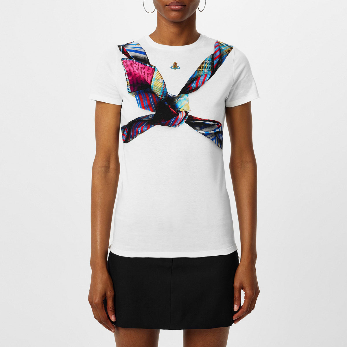 Tie Print T-Shirt