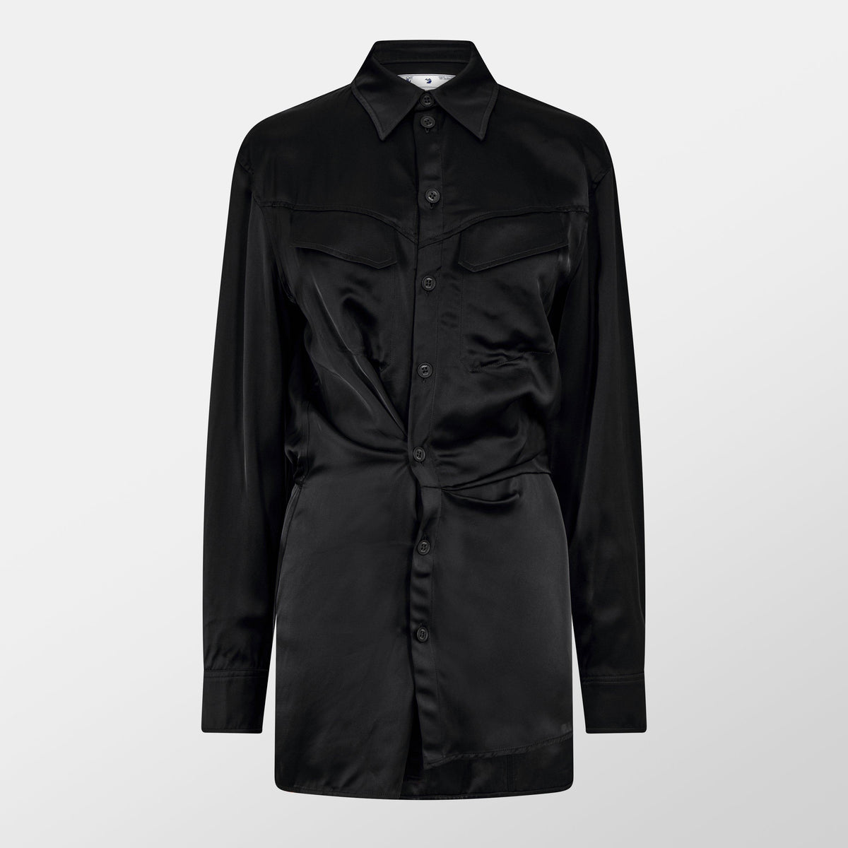 Twist Shirt Dress