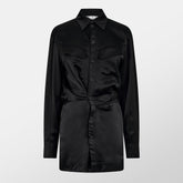 Twist Shirt Dress