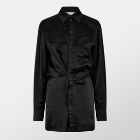 Twist Shirt Dress