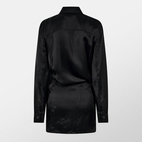 Twist Shirt Dress