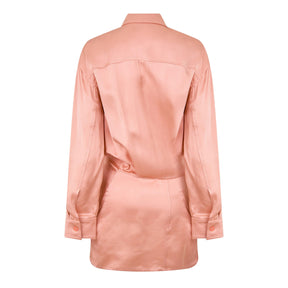 Twist Shirt Dress