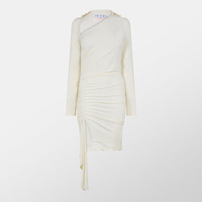 Drape Detail Mini Dress
