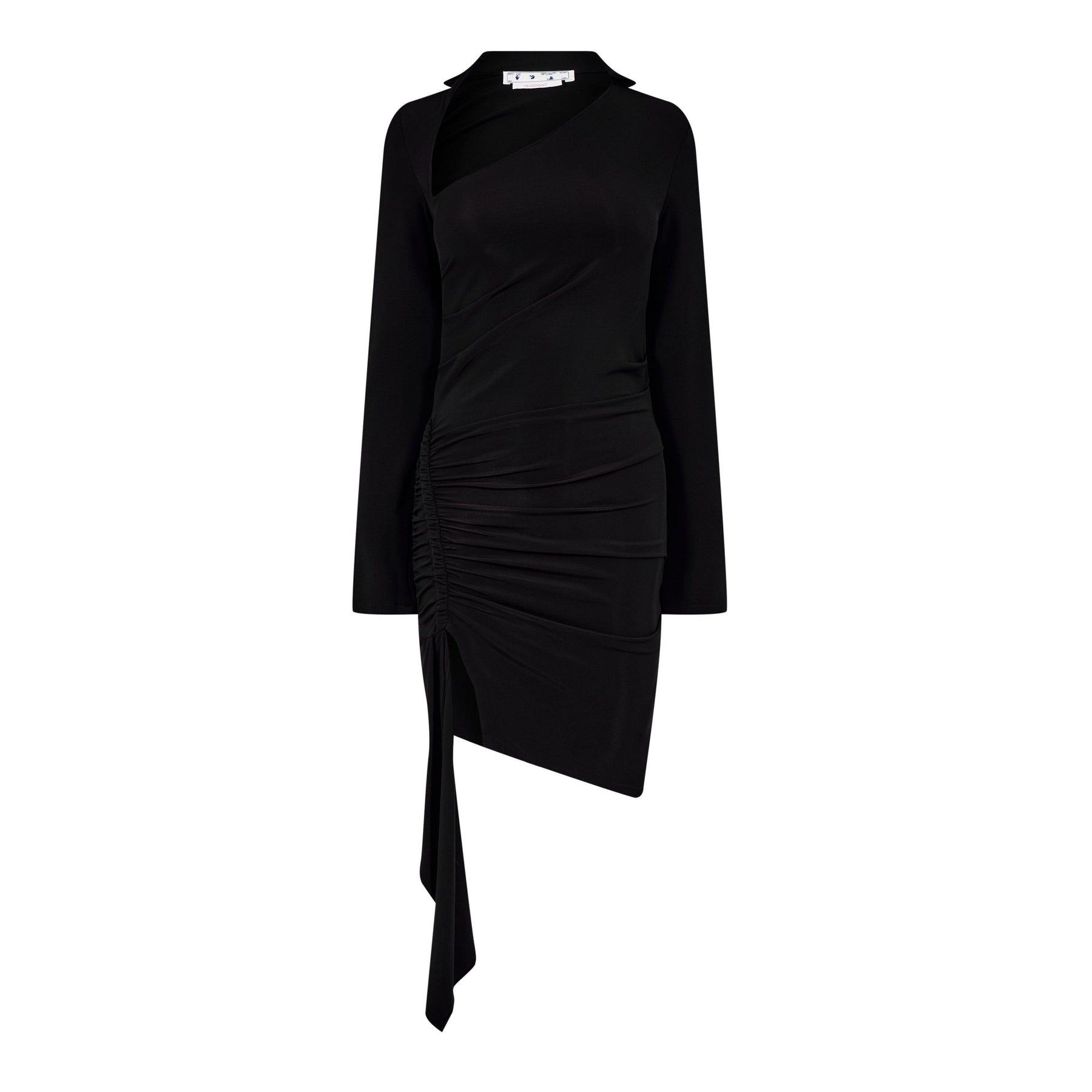 Women's Drape Detail Mini Dress