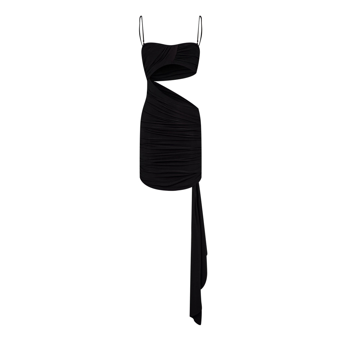 Drape Strapless Dress