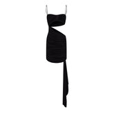 Drape Strapless Dress