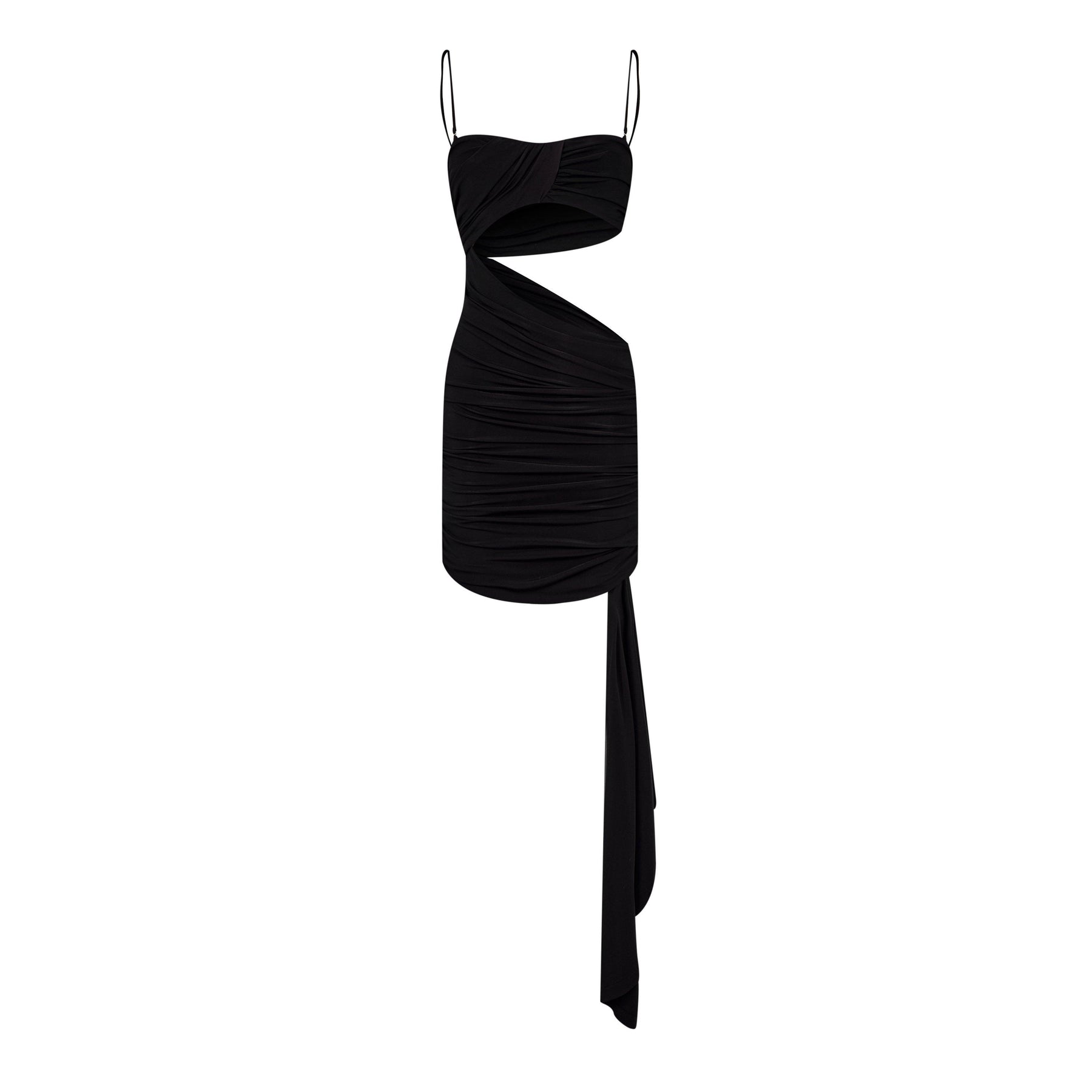 Drape Strapless Dress