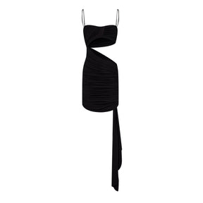 Drape Strapless Dress