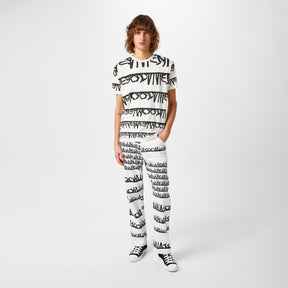 Black And White Ranch Jeans